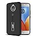 MTT Extreme Shock Absorption Tough Armor Case with Inbuilt Stand & Hand Holder Strap for Moto E4 (Black) RS.499.00