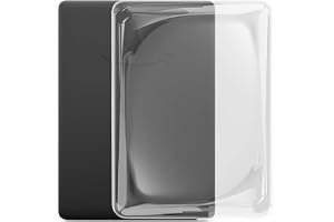 Strapsicle Klart silikonfodral för Kindle Paperwhite 7 tum 12:e gen, Signature Edition, Colorsoft – transparent skyddsfodral