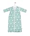 Produktbild Jollein 016-541-65027 Schlafsack 4-Jahreszeiten, 90 cm, Little star jade mit abnehmbaren Ärmeln, grün