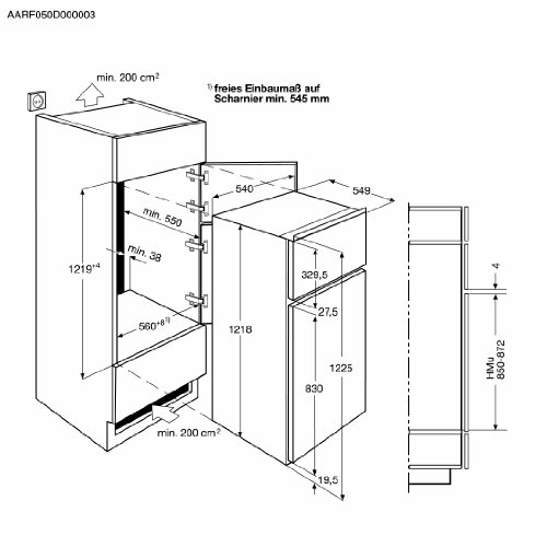 Встраиваемый холодильник комби gorenje rki4182a1 схема встраивания