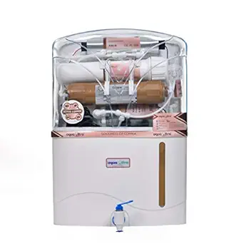 AQUAULTRA Ganga RO+UV+Active Copper Water Purifier with Boost Immunity and Acts an antioxidant Intelligent Disinfection For Home Office