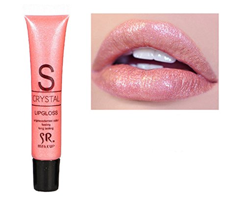Blue Vessel Make-up Flüssigkeit Kristall Lippen lange Feuchtigkeit Lippenstift Shining Schimmer Lippe Glanz (7#)