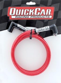 Quickcar Racing Products 40-185 Coil Wire - Red 18in HEI/Socket