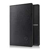 Das Etui enthält ein großes Einsteckfach für Ihren Fahrzeugschein, Führerschein oder Personalausweis sowie 2 kleinen Fächern für Ihre Kredit- oder Visitenkarten.