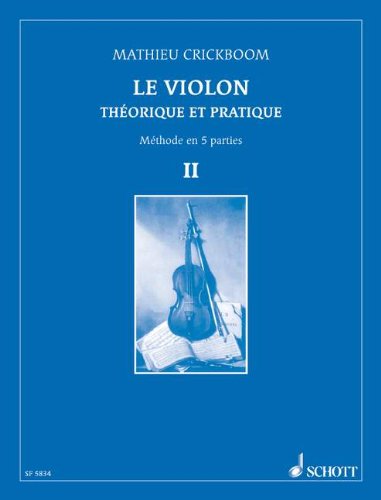 Download Le Violon Théorique et Pratique Méthode en 5 parties Download Le Violon Théorique et Pratique Méthode en 5 parties