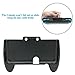 Produktbild NEW Nintendo 2DS XL Hand Griff, Anti Rutsch Schützenden Gripp Schutzhülle Hülle Case Cover mit Standfunktion für Nintendo New 2DS XL/LL - Schwarz