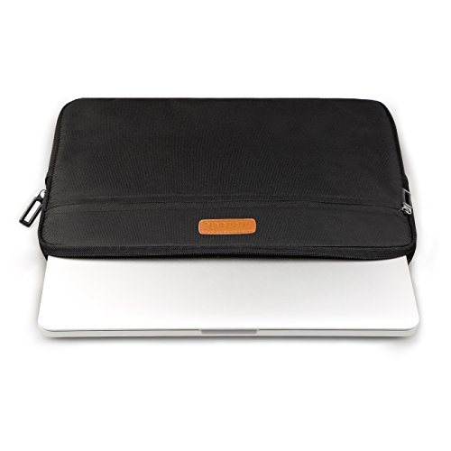 Inateck 13,3 Zoll Tasche Hülle speziell für Macbook Air/ Pro Retina Sleeve Hülle, Schwarz - 4
