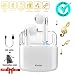 Produktbild Kindak Kompatibel für Handys Smartphones &Android Bluetooth Kopfhörer Wireless Ohrhörer In-Ear Kabellos Mikrofon Earbuds