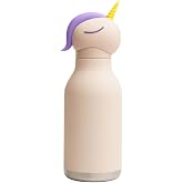 Asobu Bestie Unicorn Yalıtımlı Paslanmaz &Ccedil;elik Pipetli Su Şişesi, 460 ml
