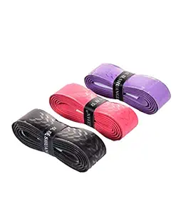 IRIS Super Perforated Absorbent and Anti-Slip Badminton Racket Grip,Tennis Overgrip Pickleball Overgrip (3 Pcs)