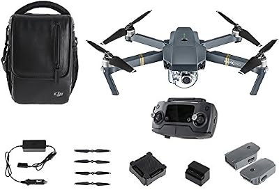 DJI - Mavic Pro Fly More Combo - Drone Quadricoptère avec Caméra