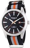 Mike Ellis New York 17993/2 XL Men's Analogue Quartz Watch with Textile Strap