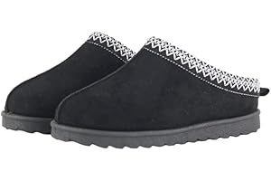 MIOBER Kids Slippers Toddler Girls Boys Anti-Slip Plush Winter Slipper House Warm Shoes for Indoor Outdoor Activities