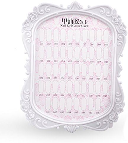 HUUATION Nail Art Products Tools Nail Art Design Display Board Polish Display Practice Design Stick Board Color Card Display Board 4 Color