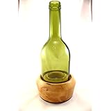 Recyceltes Windlicht, Birne, Weinflasche,Upcycling