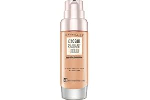 ‎MAYBELLINE Maybelline New York Make Up, Dream Radiant Liquid Make-Up, Flüssige Foundation, Nr. 41 Warm Beige, 30 ml
