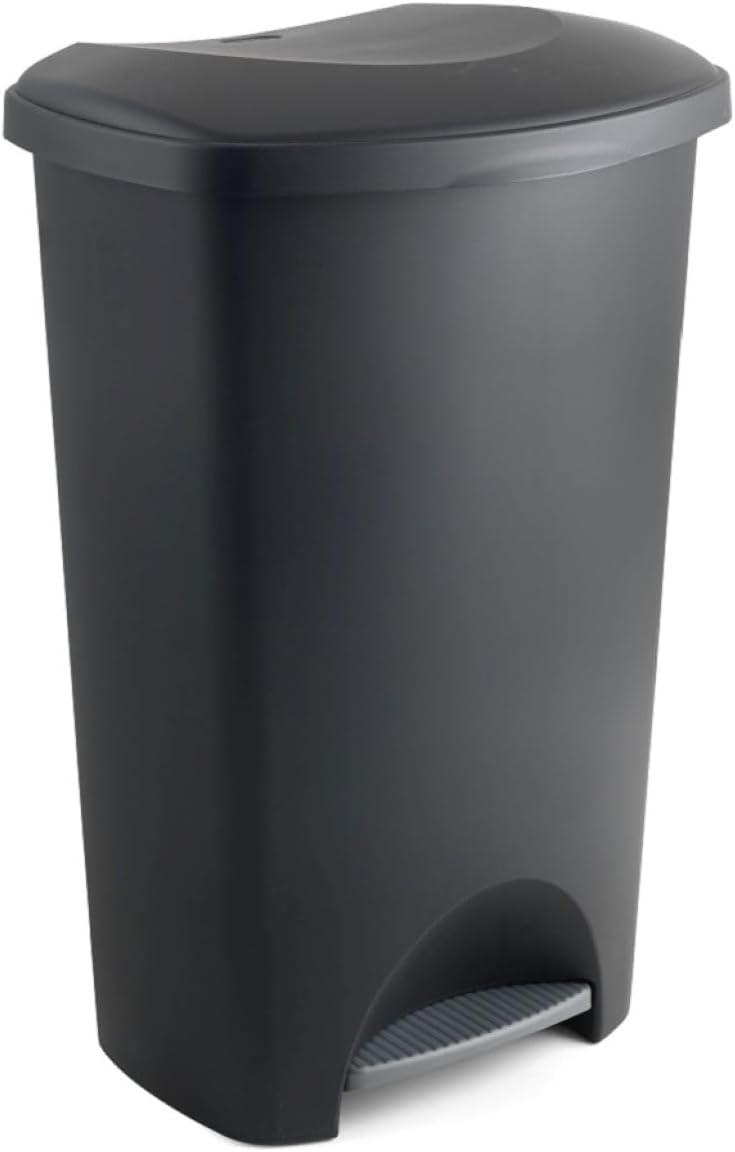 Avantages, Atouts et Limites du Addis 50L Kitchen Pedal Bin Black Waste Bin w