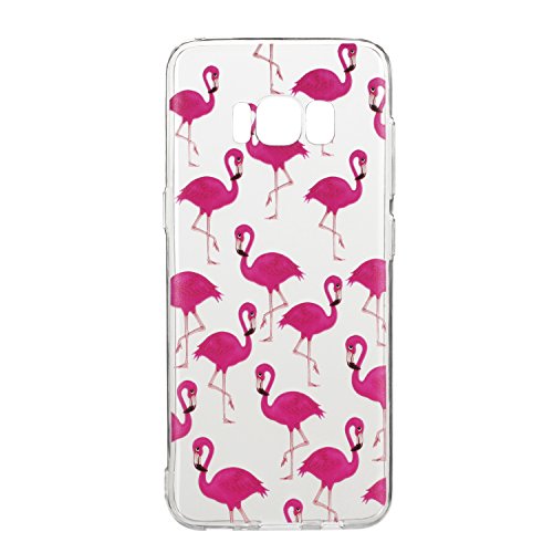 LUSHENG Galaxy S8 Funda Ultra Delgada Duradera TPU Silicona Caso para
Samsung Galaxy S8 2017 5 8 Puro Aqua Pintura Shock Absorci n Protecci n
Cover Flamenco