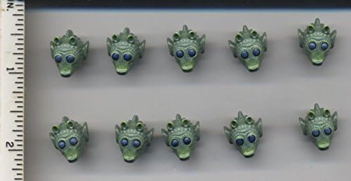 (USA Warehouse) Star Wars LEGO x10 Sand Green Minifig, Head Modified Wald NEW Rodian Greedo 7962 **ITEM#NO: 43E8E-UFE6 C2A24293