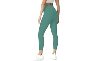 ATRACTIVOLL Leggins Mujer, Deportivos Fitness Leggins, Cintura Alta, Push Up, Control de Abdomen, Elásticos Yoga Leggins, Suaves, Opaco