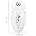 ACEVIVI Hair Removal Assembled 3-in-1 2-Level Speed Electric Epilator Shaver (White)