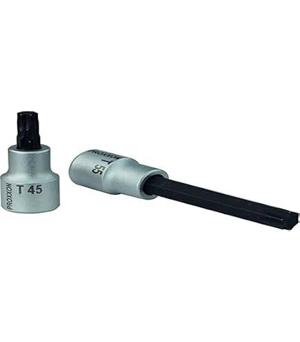 PROXXON Außen-Torx-Einsatz E20 – Für 1/2" Antrieb, Hochfester Legierter Stahl, Langlebig