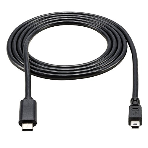 rocabo 1m USB 3.1 auf Mini-USB 2.0 Kabel – Stecker Typ C auf Typ B – Premium Datenkabel /Ladekabel 480 Mbit/s geeignet – für Festplatten, Tablets, Computer und viele mehr - 2
