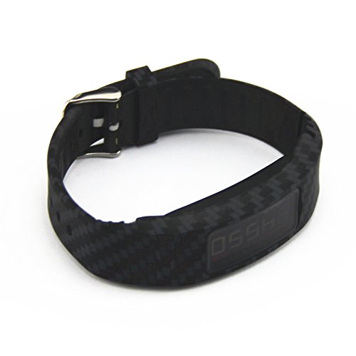 stücke bunte bändchen mit metallklammern ersatz für garmin vivofit 2 armbänder von VAN+, kleine (Flower-012) - 3