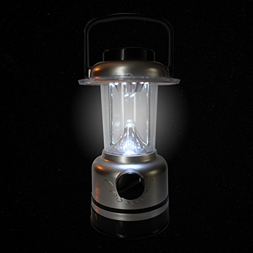 Campinglampe mit 15 LEDs – Sehr hell fürs Angeln, Jagen, Heim und Garten Leuchte mit Dimmer und Kompass von Kurtzy TM - 5