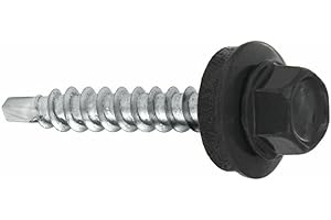 Wkret-Met Viti a foratura 4,8 х 35 mm, 250 pezzi RAL: 7016 – grigio antracite viti per lamiera trapezoidale