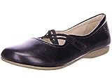 Strobel Josef Seibel 87239 Fiona 39 Damen Leder Freizeitschuh, Ballerina, Sommerschuh, Slipper Schwarz (Black), EU 40