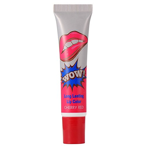 VWH 1pcs Tätowierung Magisch Farbe Abziehen Maske Tönung Lang Anhaltend Matt Wasserfest Lip Gloss lippenglanz -Lippenstift
