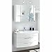 Produktbild Badmöbel Waschplatz Set  Badezimmermöbel Hochglanz weiß  100cm Waschtisch  Schubkästen mit Softclose  Spiegelschrank mit Beleuchtung  Gäste Bad WC  B x H x T: ca. 100 x 200 x 57 cm