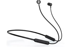 LA PERRUCHE Usoun Bezprzewodowe słuchawki Bluetooth 5.0, IPX5, wodoodporne, douszne, z paskiem na szyję, sportowe, do treningu, biegania, joggingu