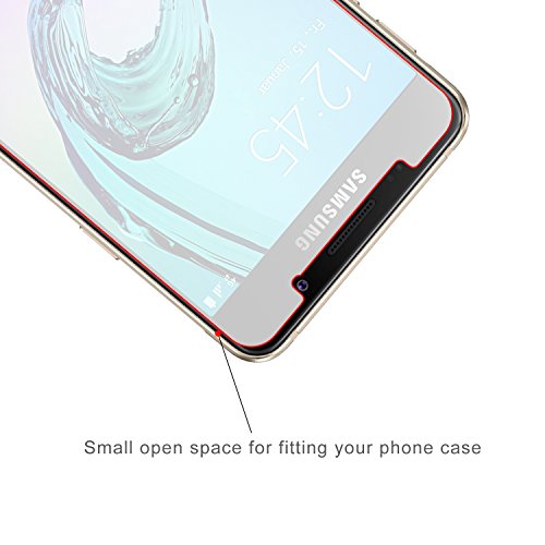 Galaxy A3 2016 Schutzfolie, Vakoo Galaxy A3 2016 Displayschutzfolie – [Hartglas 9H] Panzerfolie Samsung Galaxy A3 2016 Folie Glasfolie Schutzglas Panzerglas für Samsung Galaxy A3 2016 (2-Stück) - 4
