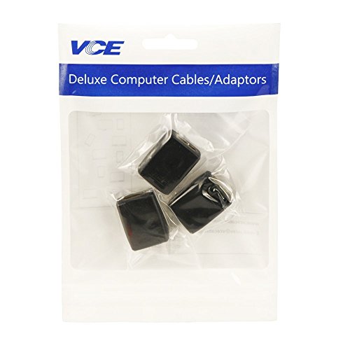 VCE (3 PACK) Vergoldete HDMI Buchse Adapter,High Speed HDMI Buchse Koppler 3D & 4K-Auflösung - 7