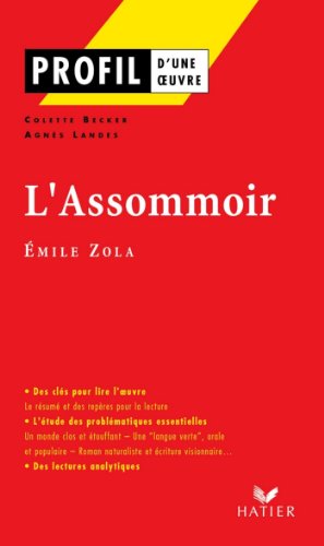 Download Profil - Zola (Emile) : L'Assommoir : Analyse littéraire de l'oeuvre (Profil d'une Oeuvre)