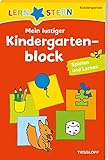 Mein lustiger Kindergartenblock: Spielen und lernen ab 3 Jahren (LERNSTERN) by 