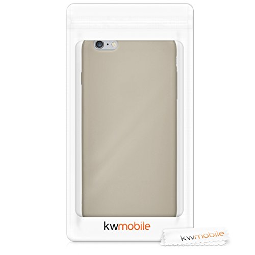 kwmobile Funda para Apple iPhone 6 Plus 6S Plus - Case para m vil en TPU silicona - Cover trasero en beige mate reviews kwmobile Funda para Apple iPhone 6 Plus 6S Plus - Case para m vil en TPU silicona - Cover trasero en beige mate