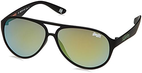 Superdry UV Protected Oval Unisex Sunglasses - (SDS-ASTRO-104|58|Black Color)