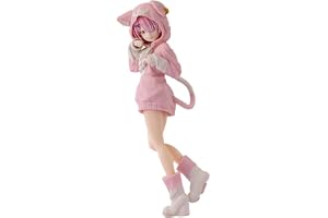 Anjinguang Anime Rem figur Ram Re 0 Figur 21 cm Cat Ver Rem and Ram statyett actionfigur staty modell PVC tårtdekoration gåvo