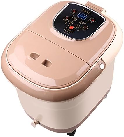 FUFU Foot Massagers Foot tub Automatic massage foot basin Foot bath Bubble machine Electric heating foot therapy for deep barrels (48.5 cm * 40.5 cm * 35.5 cm) For Foot Care