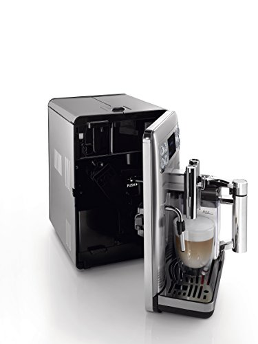 Saeco HD8858/01 Exprelia Kaffeevollautomat, AquaClean, integrierte Milchkaraffe, silber - 7