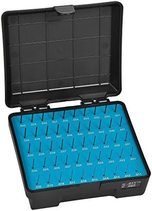 Meyer Gage B0M Minus Black Oxide English Class ZZ Gage Set, 0.011" to 0.060"