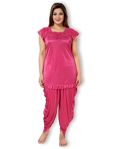 satin nightdress set