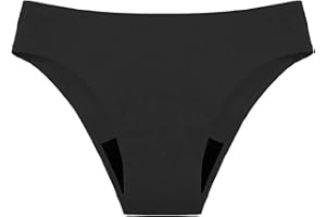 uxxnjfg Bikini Menstrual Mujer Baño Traje de Baño Reductores Braguita de Color Sólido Deportivo Verano Menstrual Arena Surf Bañador Beachwear