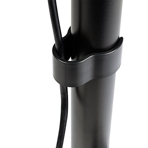 eSmart Germany Doppelarm-TV-/Monitor-Tischständer 25 – 76 cm (10 – 30 Zoll) neigbar VESA 75 x 75 bis 100 x 100 neigbar + schwenkbar + drehbar + Pivot-Funktion Schwarz Montagelöcher am TV max. 100 x 100 mm (Breite x Höhe) - 9