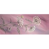 Acrylgemälde WIESENKERBEL 30cm x 70cm ORIGINAL