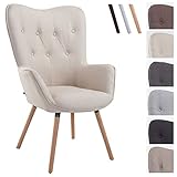 Die stabile und hochwertige Verarbeitung aus Eichenholz (Gestell), formstabilem Kaltschaum (Polsterung) und feinstem Stoff garantiert eine lange Lebensdauer des Stuhls.