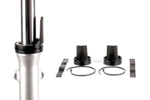 SHIN YO Fahrwerk Gabelprotektoren, schwarz, Paar